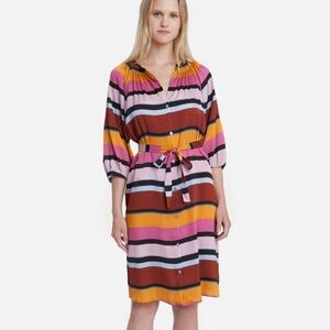 NWT Tucker NYC Classic Knee Length Dress in 
Mesa Stripe